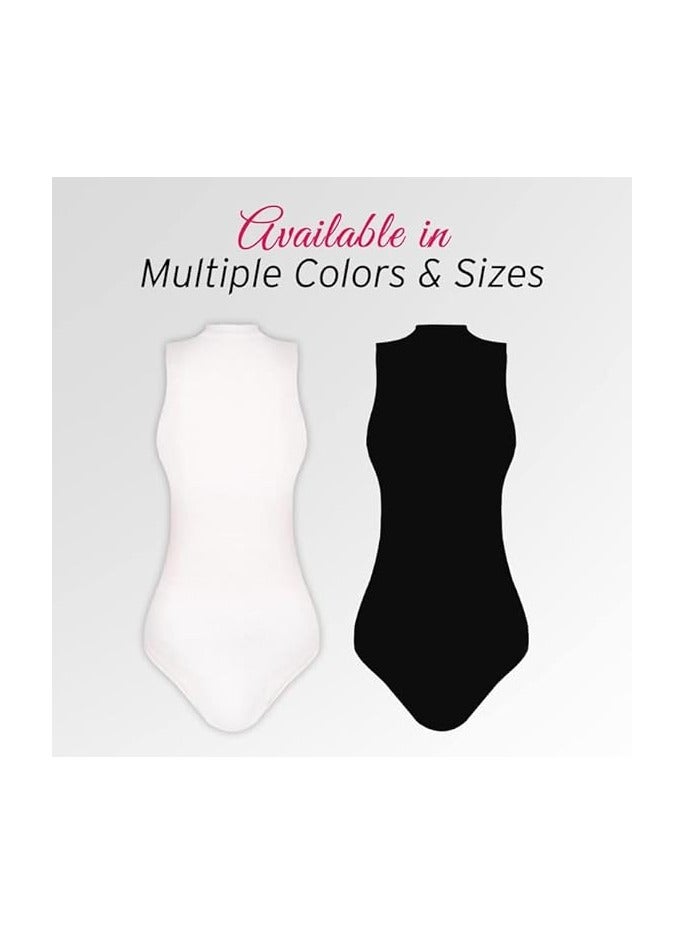 YOUNG WEAR YOUNG UNDERWEAR | Women's Shaping Highneck Bodysuit | Sleek Silhouette| Enhance Your Curves | Confidence and Comfort - Image 4