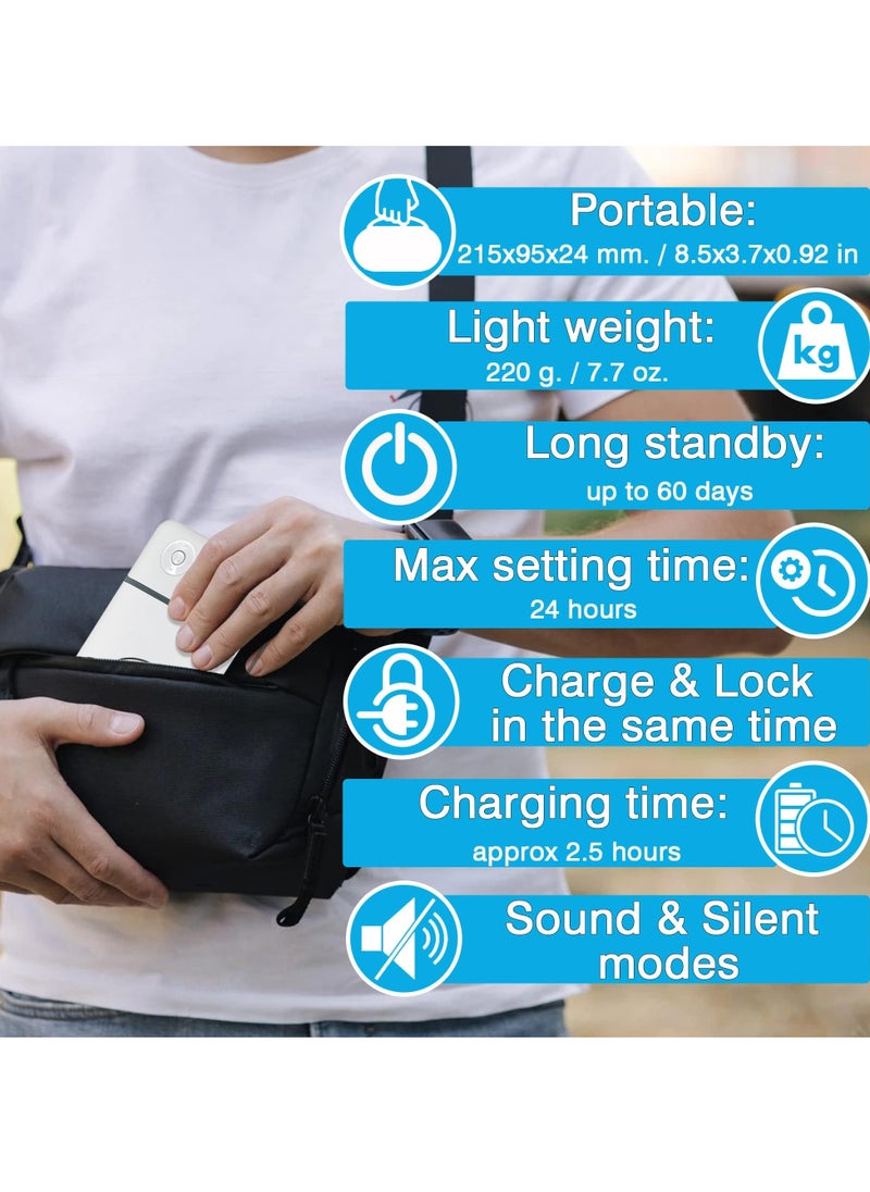 Generic Portable Phone Lock Box with Timer for Self-Discipline, Ideal for iPhone and Android, Reduces Screen Time - Habit Control Cell Phone Jail Box.  - Image 2