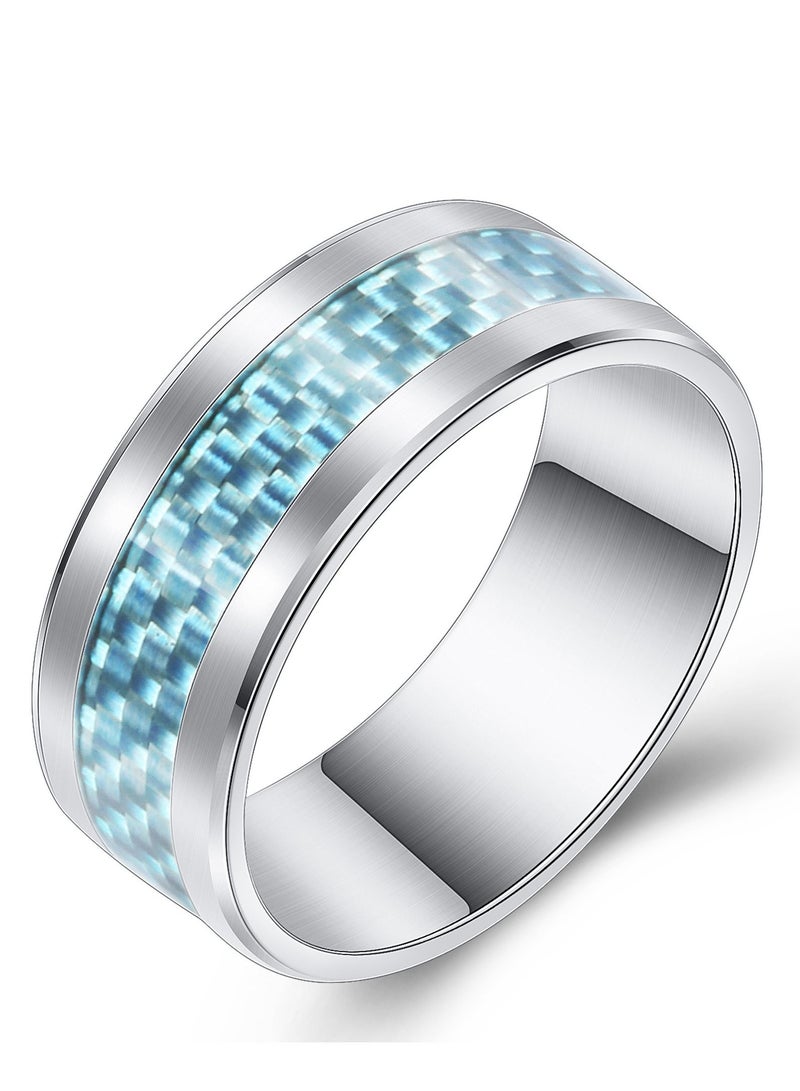 Stainless Steel Solid Polished Signet Ring