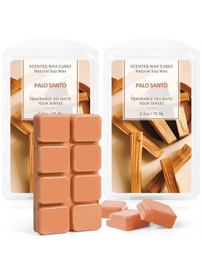 SCENTORINI Wax Melts, Wax Cubes, Palo Santo Wax Melts, Soy Scented Wax Melts for Wax Warmers Mothers Day Decor, 2 x 2.5 oz - Image 1