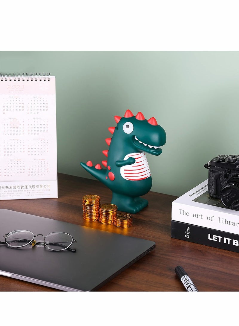 KASTWAVE gy Bank Dinosaur Money Boxes Coin Savings Tin, Personalised Jar Decoration for Kids and Adult Birthday Children's Day Gift - Image 4