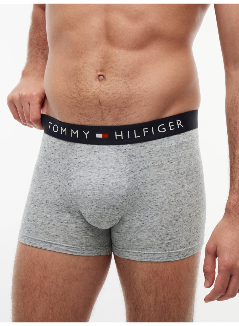 TOMMY HILFIGER 3 Pack Cotton Stretch Trunks - Image 4