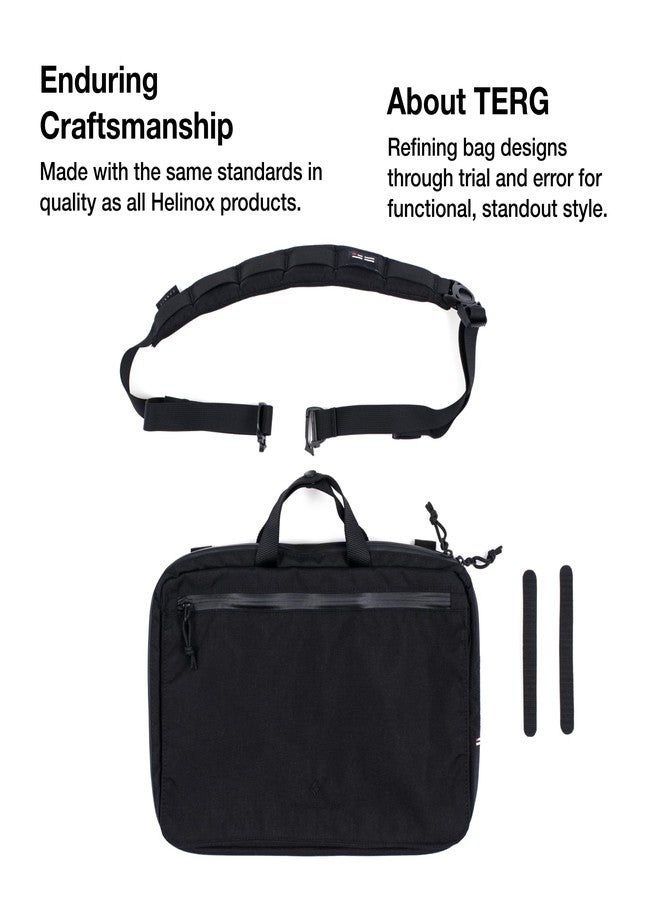 Helinox TERG Laptop Cross 15” Bag, Crossbody 4.4L, 1.14lbs, Multiple Pockets, Smart Carry, For Daily Commutes or Travel - Image 4