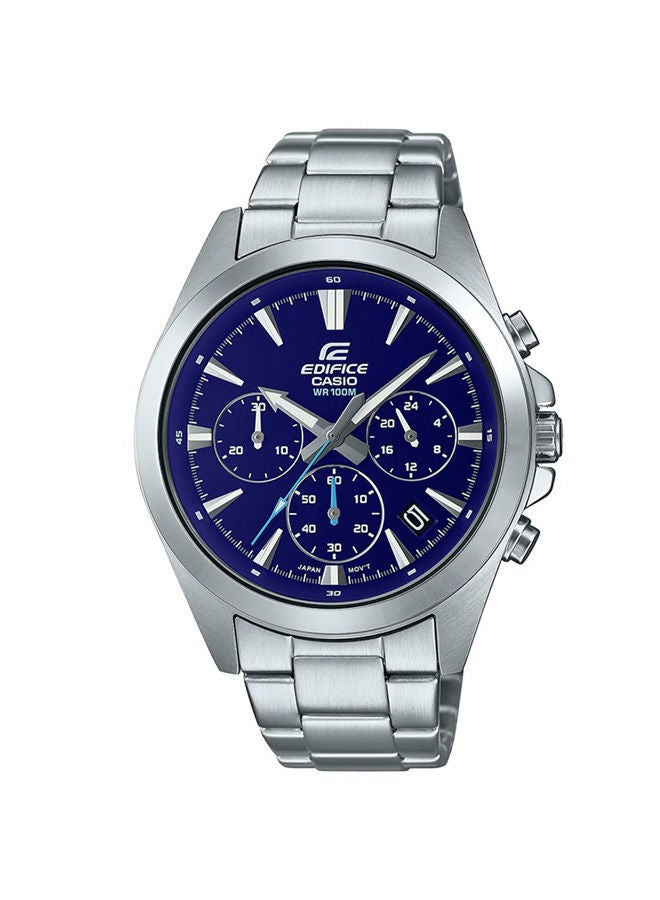 EDIFICE CASIO Stainless Steel Chronograph Watch EFV-630D-2AVUDF - Image 1