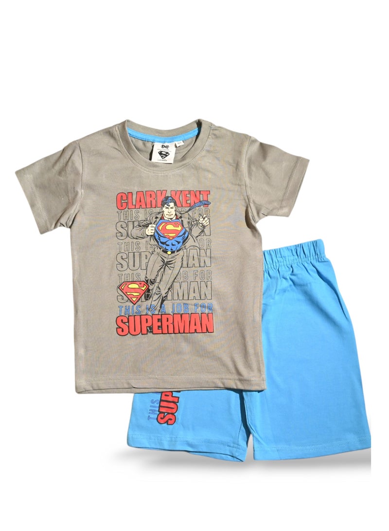 SUPERMAN - ‬‪BOYS SHORT SET‬ - Image 1