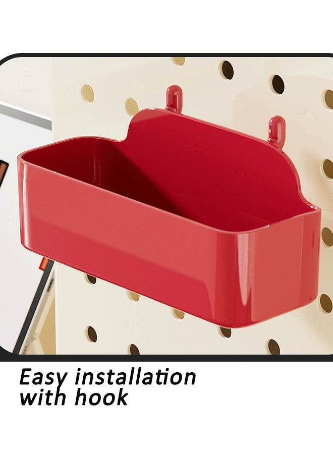 Reelyo - Desktop Storage Organizer, Cave Board Stand Organizer With 2 drawers, Pen Holder, Work Position Shelf Acrylic Desk Organizer, Stationery Organizing Box - Image 1