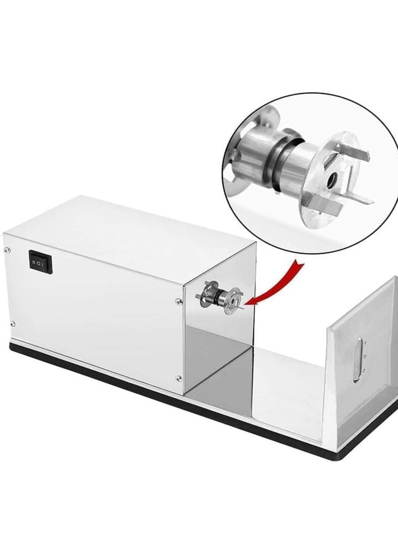 ELTRAZONE Stainless Steel Manual Spiral Potato Chips Slicer –Tornado Potato Chips Cutter with Vegetable Slicer for Kitchen, Lightweight & Versatile Spiralizer for Potatoes, Carrots, Zucchini – Easy to Use, Durable, Perfect for Home Cooking & Snacks - Image 3