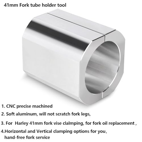 Bisrollnaa 41mm Fork Tube Holder Tool Fork Tube Vise Clamp compatible with Harley Davidson 41mm Fork Tube - Image 3