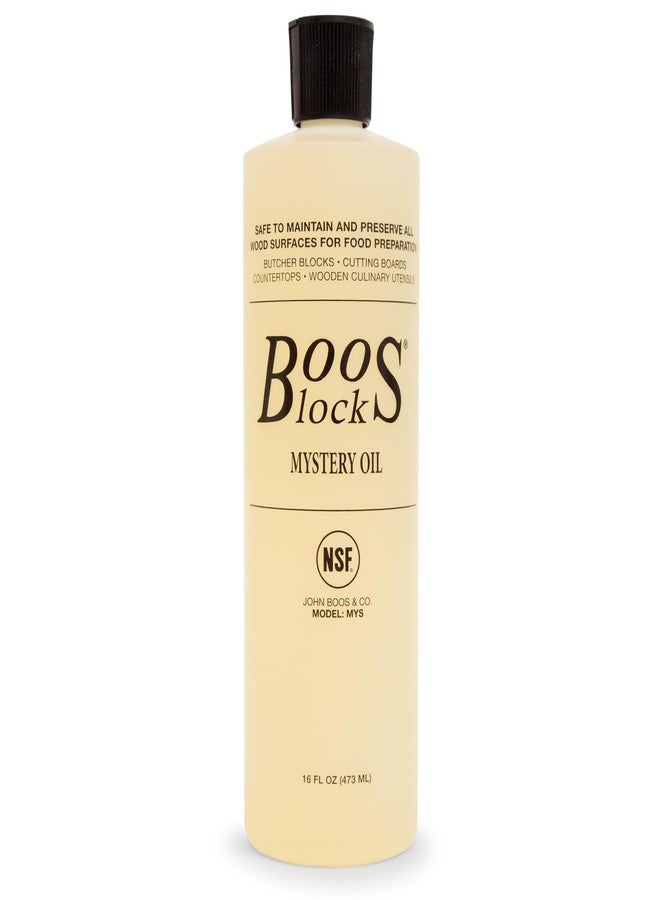 Boos Block John Boos MYSB Mystery Butcher Block Oil, 16 Ounce Bottle - Image 1