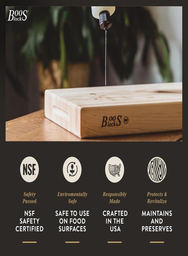 Boos Block John Boos MYSB Mystery Butcher Block Oil, 16 Ounce Bottle - Image 3