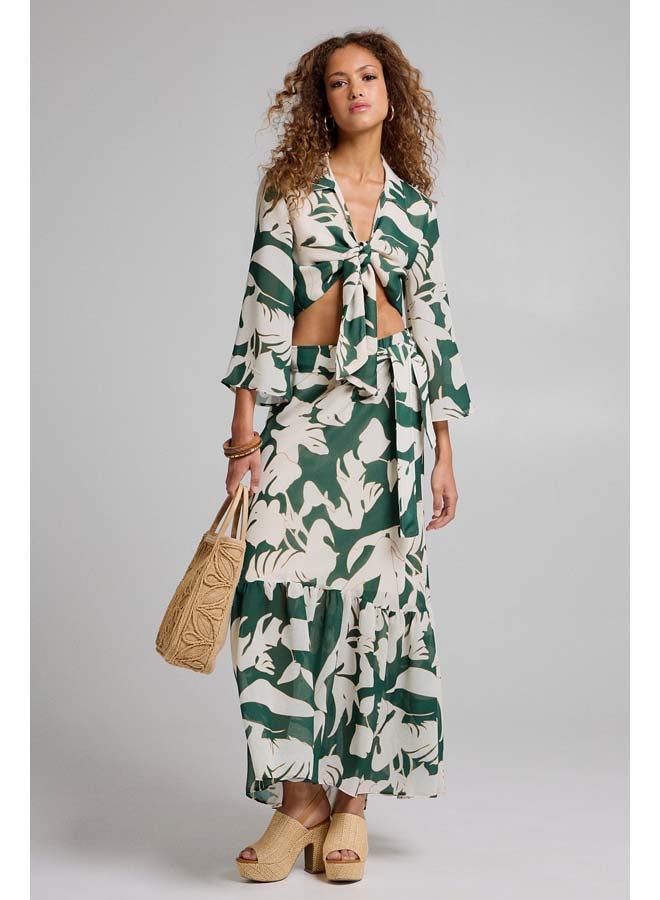 BSB Maxi skirt with belt - Image 2