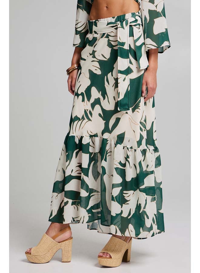 BSB Maxi skirt with belt - Image 4