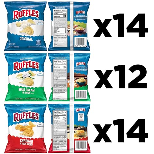 Ruffles Potato Chips Variety Pack, 40 Count - Image 2