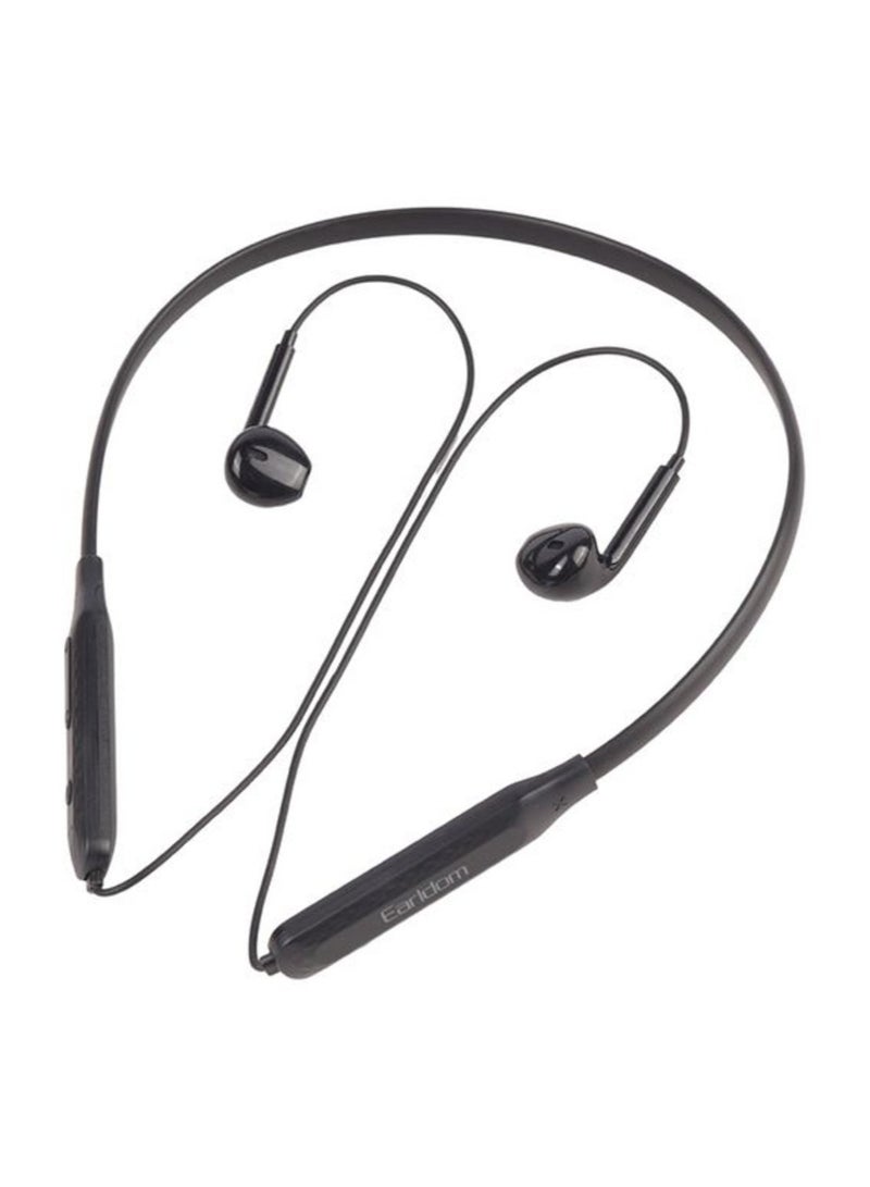 ET-BH75 Neckband Bluetooth Earphone - Comfortable Fit, High-Quality Sound (Black) - Image 5