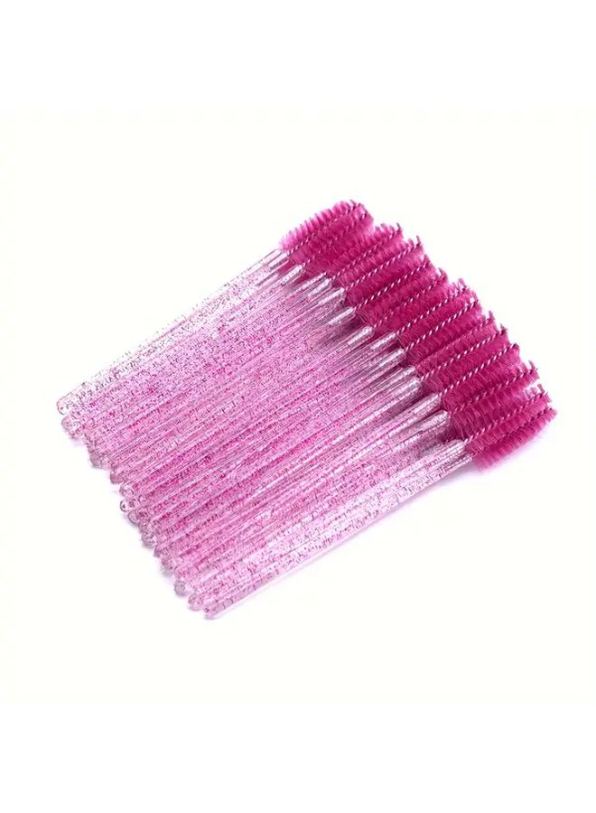 50 قطعة/حقيبة كريستال بنفسجي عصي ماسكارا قابلة للتخلص منها فراشي ماسكارا هيبوالرجينيك - Image 4