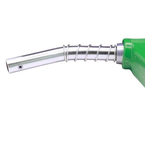 PANCYCW Green 3/4" NPT Automatic Fuel Nozzle Auto Shut Off Nozzle Gas Pump Nozzle Max Flow Rate 16 GPM With 3-Notch Hold Open Clip13/16"Spout Used for Gasoline Oil, Kerosene Biodiesel - Image 3