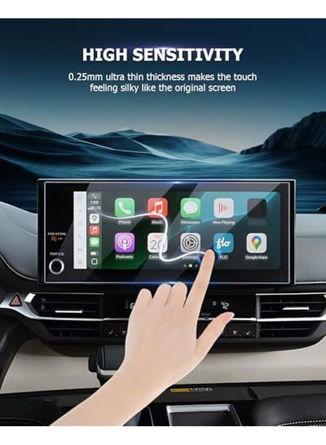 2025 2026 Toyota Sienna 12 3 Inch Tempered Glass Screen Protector Anti Fingerprint - Image 5