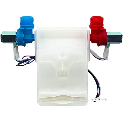 AUGSMIAR W10683603 Washer Water Valve Replacement Compatible with whirlpool, kenmore, amana, maytag, crosley, Inglis, etc. Replace WPW10683603, W10423125, W10683680, AP6023768, PS11757114 - Image 1