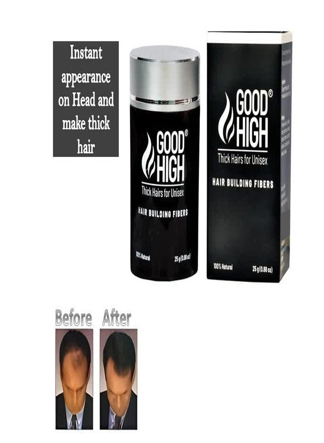 Good High Hair Building Natural Fiber Dark Brown 25 gm - Image 2