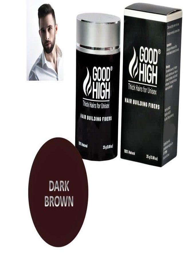 Good High Hair Building Natural Fiber Dark Brown 25 gm - Image 4