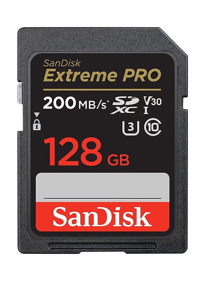 Sandisk 128GB Extreme PRO SDXC UHS-II Memory Card - C10, U3, V60, 6K, 4K UHD, SD Card - SDSDXEP-128G-GN4IN 