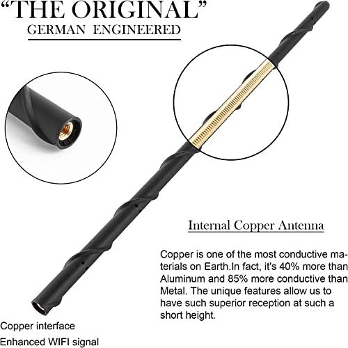 VOFONO 16 Inch Toyota Antenna for 1995-2025 Tundra Tacoma FJ Cruiser - Truck Car Accessories, Replacement for AM FM Reception - Image 5