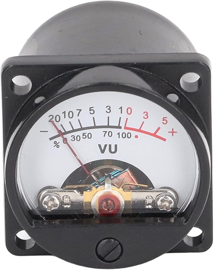 لوحة عداد VU مع لوحة تضخيم إضاءة خلفية دافئة لمشغلات الصوت وبطاقات الصوت للكمبيوتر - Image 4