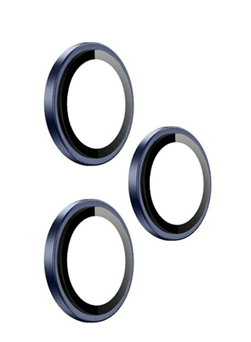 دبليو اي دبليو يو Wiwu Iphone15 Series Pvd Two-Color Easy Installation Sapphire Lens Film -Iphone15 Pro Max - Titanium blue - Image 2