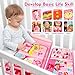 Teensymic Montessori Busy Board Toddler Learning Toys for Early Educational Tool Fine Motor Skills Birthday Gifts for Boy Girls Ages 3 Year Old Kids - Image 4