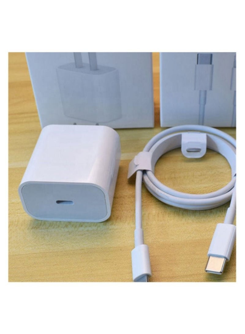 20W Original Phone Fast Charger With Cable For Apple iPhone
