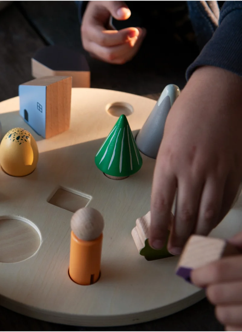 andreu Toys 3D-Puzzle Village