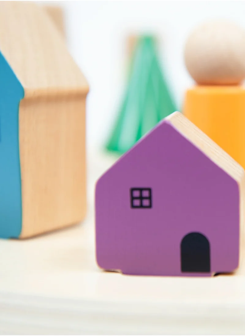 andreu Toys 3D-Puzzle Village