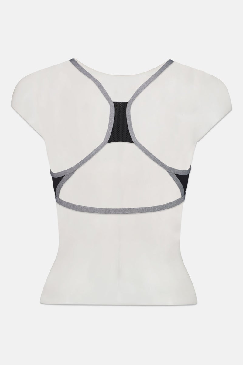 Billabong Women Ribbed Dunes Crop Bikini Top, Black - Image 3