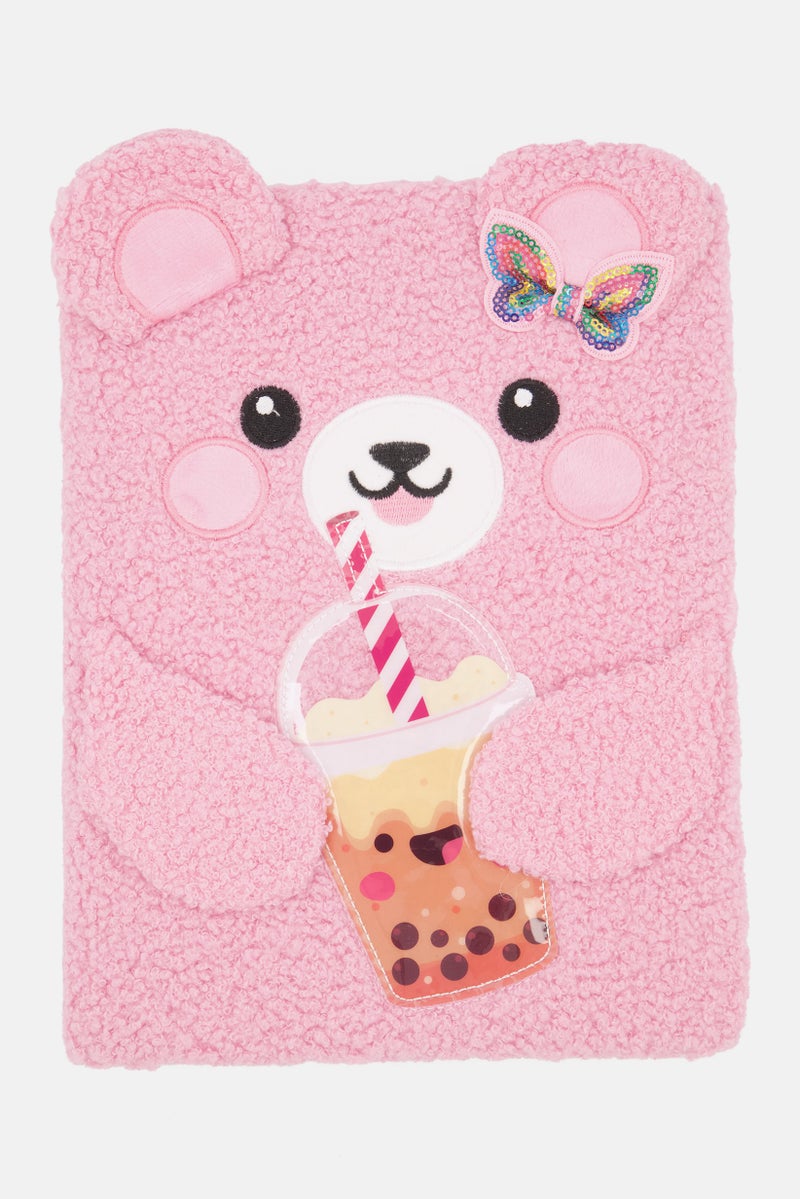 VOTUM Fur Cat Sketchbook Journal 8 x 11 cm, Pink - Image 1