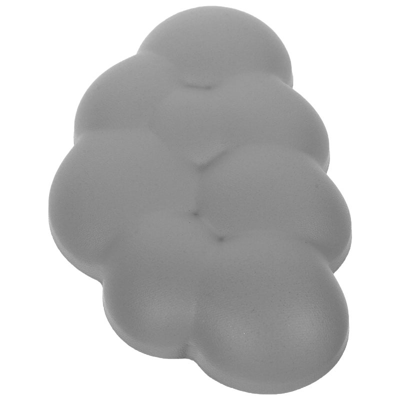 Small Gray Ergonomic Wrist Rest Pad for Keyboard Mouse Office Desk Typing - Image 2