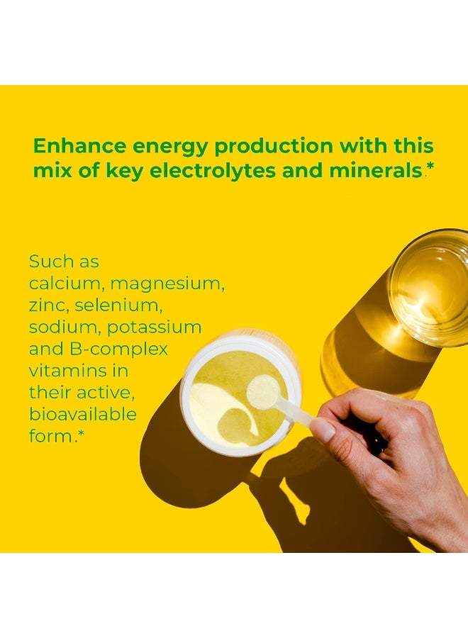 Jigsaw Health مسحوق مشروب إلكتروليت سوبريم - بنكهة الليمون واللايم اللذيذة - مجموعة واسعة من الإلكتروليتات + المعادن النادرة - 60 حصة (ليمون لايم، جرة) - Image 5