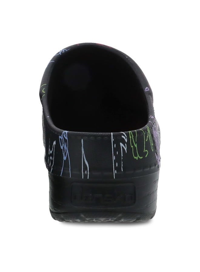 Dansko Kane Slip-On Mule Clog for Women - Lightweight Cushioned Comfort and Removable EVA Footbed with Arch Support - Easy Clean Uppers, Dogs Molded, 6.5-7 - Image 5