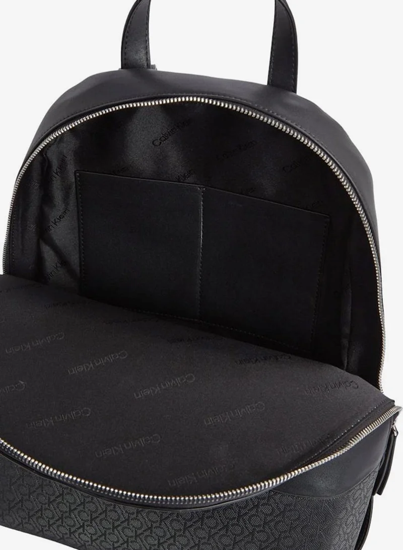 CALVIN KLEIN MONO LOGO BACKPACK