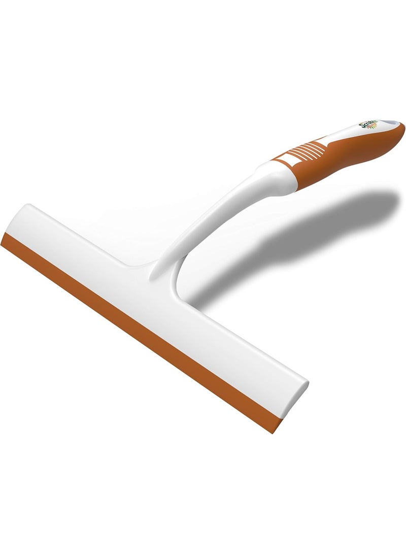 SCRUBIT Window and Shower Squeegee, Lightweight Squeegy Cleaner for Windows, Glass, Car Windshield, and Mirror - Streak Free Cleaning Tool for Shower Doors, Kitchen and Bathroom - Image 1