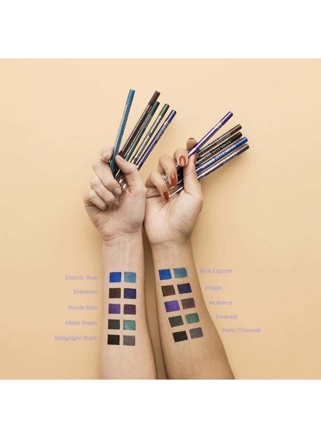 Marcelle Waterproof Eyeliner, Metal Green, Eye Pencil, Creamy Formula, Long-Lasting, Waterproof, Smudge-Proof, Fragrance-Free, Hypoallergenic, Cruelty-Free, 0.04 Oz. - Image 3