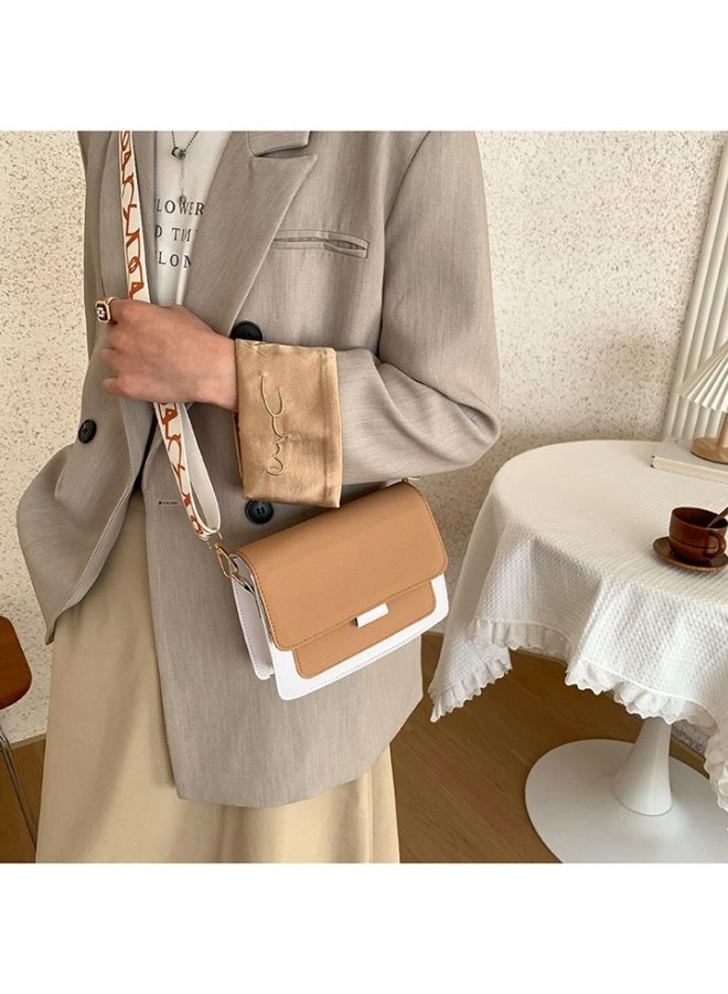 Women's Versatile PU leather Shoulder Bag, Ladies Retro Fashion Crossbody Bag Sling Bag Side Bag Carry Bag, Daily Commuting Handbag Tote Bags Clutch Bag Satchel Bag for Girls/College Students  - Image 3