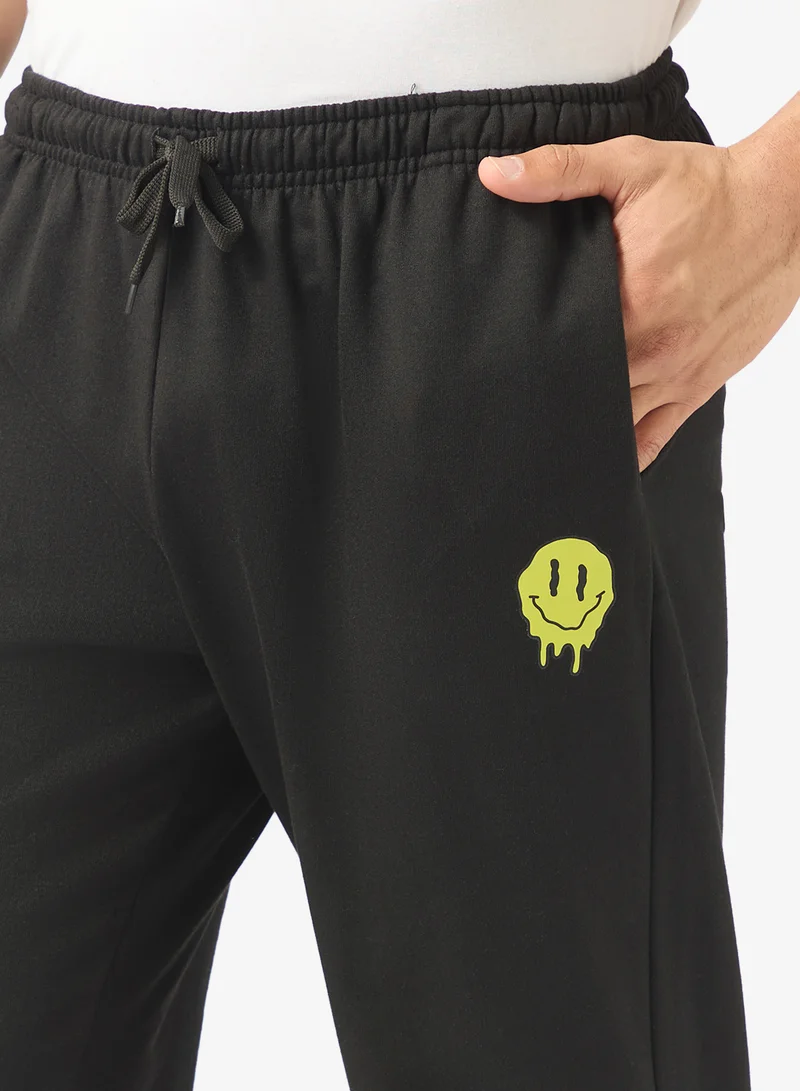 Seventy Five Basics  Graphic Design Relaxed Joggers for Men | Best Price UAE