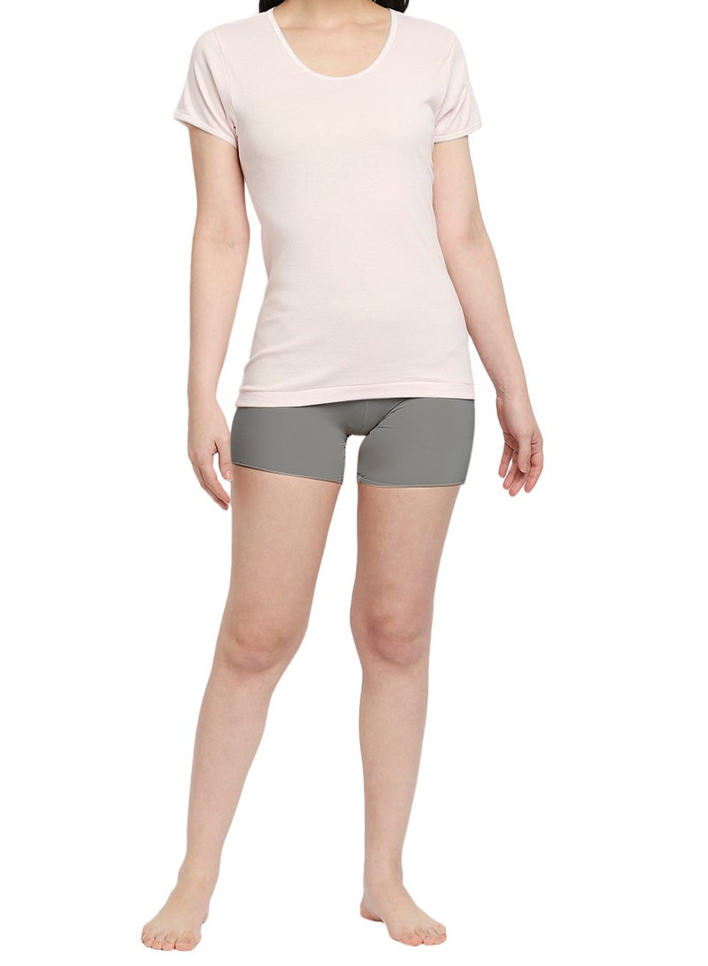 BYC GIRLS COTTON UNDERSHIRT (PACK OF 3) - PINK - Image 2