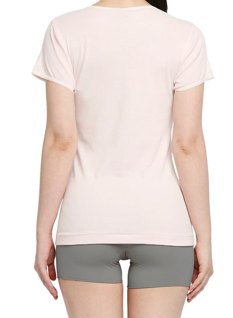 BYC GIRLS COTTON UNDERSHIRT (PACK OF 3) - PINK