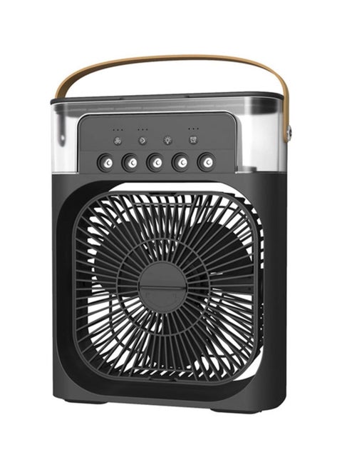 Portable Air Cooler with 7 LEDs Night Lights and Mist with 3 Speeds and Timer