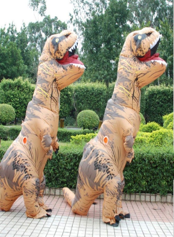 Kiddale Originals Fan Mini Fan Blower for Dinosaur Costume Doll Mascot Head or Other Inflatable Game Clothing Suits,Orange(Upgraded Version) - Image 4