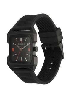 fastrack Hitlist Quartz Analog With Date Black Dial Pu Strap Watch For 1474Np01  - Image 3