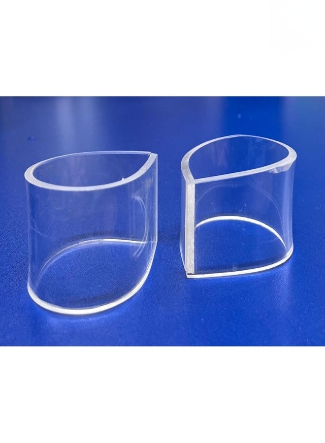 K-STAR KNBY Acrylic Netra Basti Yantra Set of 2 - Eye Therapy Tool for Ayurvedic Netra Basti Treatment & Eye Care Therapy - Image 1