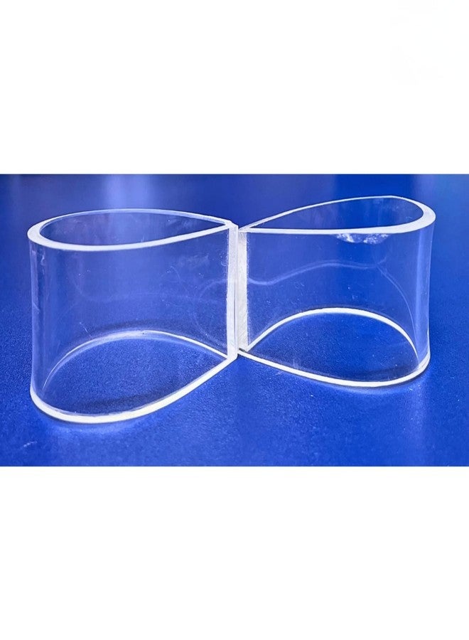 K-STAR KNBY Acrylic Netra Basti Yantra Set of 2 - Eye Therapy Tool for Ayurvedic Netra Basti Treatment & Eye Care Therapy - Image 4