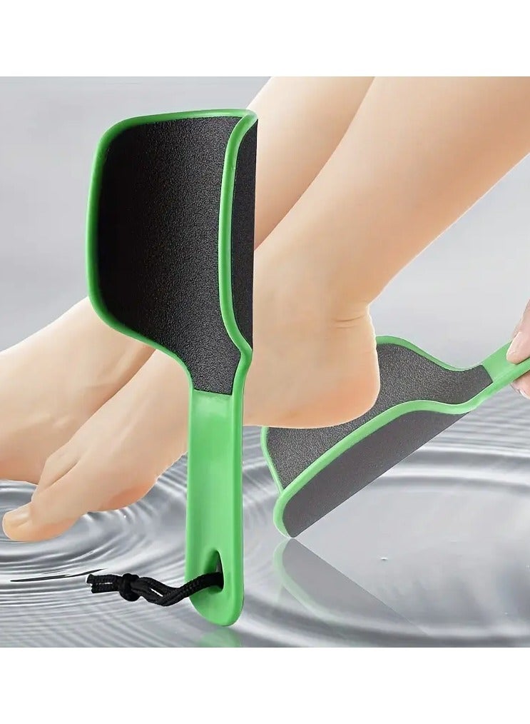 جلوسكي ملف القدم مزدوج الجانبين على شكل U ، تناسب بشكل أفضل منطقة الكعب ، إزالة الجلد الميت من القدم بفعالية ، جعل جلد القدم ناعم ومرطب - Image 1